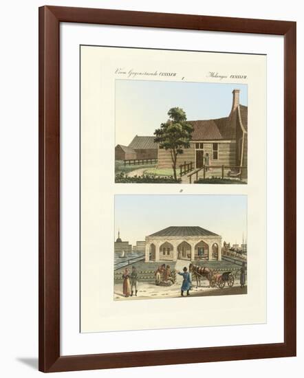 Peter the Great as Carpenter-null-Framed Giclee Print