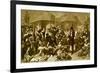 Peter the Great at Deptford Dockyard-Daniel Maclise-Framed Giclee Print