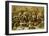 Peter the Great at Deptford Dockyard-Daniel Maclise-Framed Giclee Print