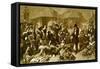 Peter the Great at Deptford Dockyard-Daniel Maclise-Framed Stretched Canvas