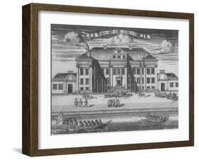 Peter the Great's Winter Palace, 1716-1717-Alexei Fyodorovich Zubov-Framed Giclee Print