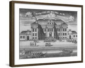 Peter the Great's Winter Palace, 1716-1717-Alexei Fyodorovich Zubov-Framed Giclee Print