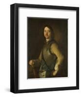 Peter the Great, Tsar of Russia, 1700-25-null-Framed Art Print