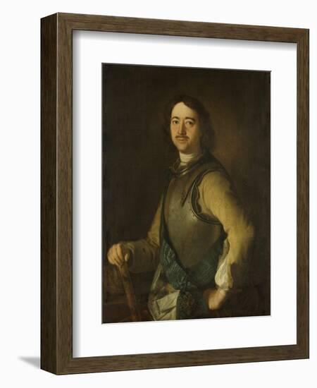 Peter the Great, Tsar of Russia, 1700-25-null-Framed Art Print