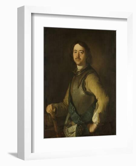 Peter the Great, Tsar of Russia, 1700-25-null-Framed Art Print