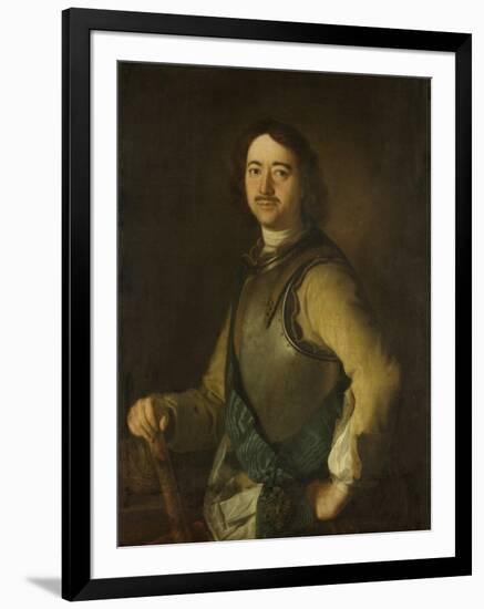 Peter the Great, Tsar of Russia, 1700-25-null-Framed Art Print