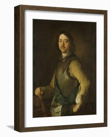 Peter the Great, Tsar of Russia, 1700-25-null-Framed Art Print