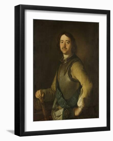 Peter the Great, Tsar of Russia, 1700-25-null-Framed Art Print