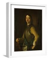 Peter the Great, Tsar of Russia.-null-Framed Art Print
