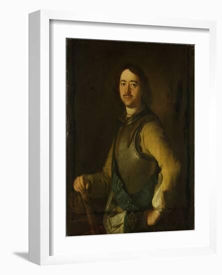 Peter the Great, Tsar of Russia.-null-Framed Art Print