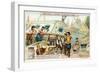 Peter the Great Working as a Shipbuilder in the Netherlands-null-Framed Giclee Print