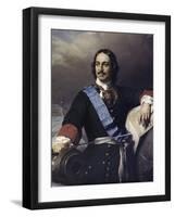 Peter the Great-Paul Delaroche-Framed Giclee Print