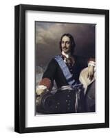 Peter the Great-Paul Delaroche-Framed Giclee Print