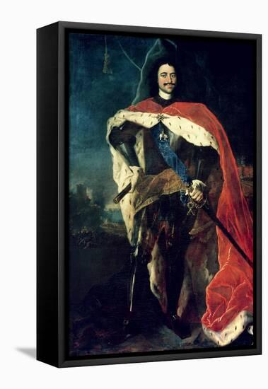Peter the Great-Louis Caravaque-Framed Stretched Canvas
