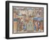 Peter the Hermit Hears Pope Urban II at the Council of Clermont, 1460S-null-Framed Giclee Print