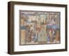 Peter the Hermit Hears Pope Urban II at the Council of Clermont, 1460S-null-Framed Giclee Print