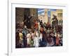 Peter the Hermit Preaching the First Crusade, 1926-James Archer-Framed Giclee Print