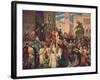 Peter the Hermit Preaching the First Crusade, C1095-James Archer-Framed Giclee Print