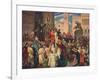 Peter the Hermit Preaching the First Crusade, C1095-James Archer-Framed Giclee Print