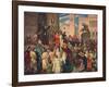 Peter the Hermit Preaching the First Crusade, C1095-James Archer-Framed Giclee Print