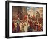 Peter the Hermit Preaching the First Crusade. Peter the Hermit-null-Framed Giclee Print