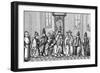 Peter the Hermit Presenting Urban II with Petition on Return from Pilgrimage to Holy Land 1094-null-Framed Giclee Print