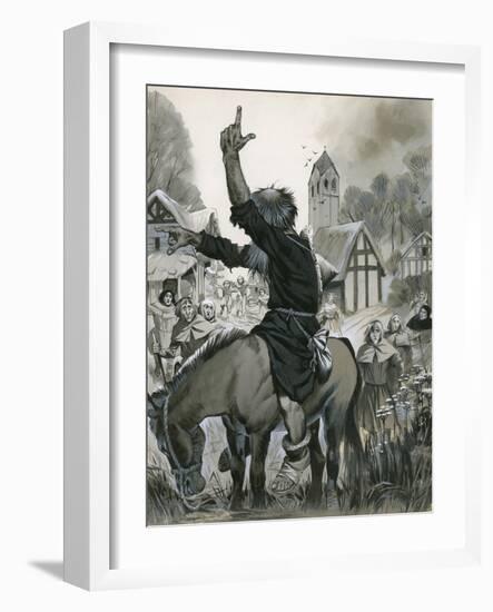 Peter the Hermit-Angus Mcbride-Framed Giclee Print