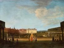 A View of Chatsworth from the South-West-Peter Tillemans-Framed Giclee Print