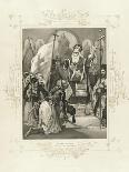 The Metropolitan Germanos Raising the Banner of Freedom (From the Album of Greek Herois)-Peter Von Hess-Giclee Print