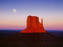 Moon Over Monument Valley, Arizona-Peter Walton-Premium Photographic Print