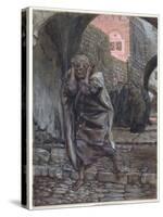 Peter Went Out and Wept Bitterly, Illustration for 'The Life of Christ', C.1886-94-James Tissot-Stretched Canvas