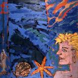 Woman and Starfish, 1989-Peter Wilson-Giclee Print