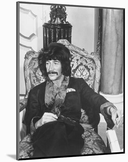 Peter Wyngarde-null-Mounted Photo