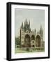 Peterborough Cathedral, Cambridgeshire, C1870-WL Walton-Framed Giclee Print