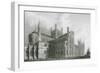 Peterborough Cathedral, Cambridgeshire-WH Bartlett-Framed Art Print