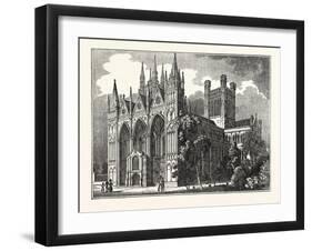 Peterborough Cathedral, Uk-null-Framed Giclee Print