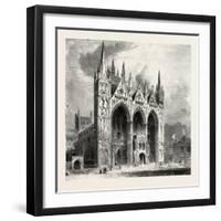 Peterborough Cathedral-null-Framed Giclee Print