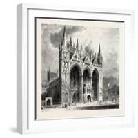 Peterborough Cathedral-null-Framed Giclee Print