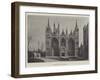 Peterborough Cathedral-null-Framed Giclee Print