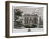 Peterborough House, Millbank, Westminster, London, 1821-Thomas Dale-Framed Giclee Print