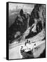 Peteret Ridge, Mont Blanc, France, Early 20th Century-null-Framed Stretched Canvas