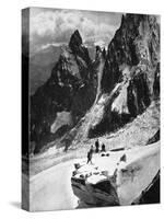 Peteret Ridge, Mont Blanc, France, Early 20th Century-null-Stretched Canvas