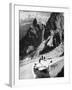 Peteret Ridge, Mont Blanc, France, Early 20th Century-null-Framed Giclee Print