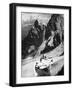 Peteret Ridge, Mont Blanc, France, Early 20th Century-null-Framed Giclee Print