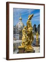 Peterhof (Petrodvorets), UNESCO World Heritage Site, St. Petersburg, Russia, Europe-Michael Runkel-Framed Photographic Print