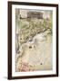 Peterhof, Russia: Elevation of the English Palace and Plan of the Park-Giacomo Quarenghi-Framed Giclee Print