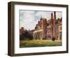 Peterhouse from Fellows Garden-null-Framed Art Print