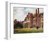 Peterhouse from Fellows Garden-null-Framed Art Print