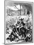 Peterloo Massacre, Manchester, England, 16 August 1819-null-Mounted Giclee Print