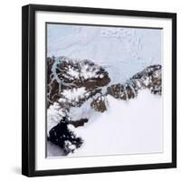 Petermann Glacier, Greenland-Science Source-Framed Giclee Print